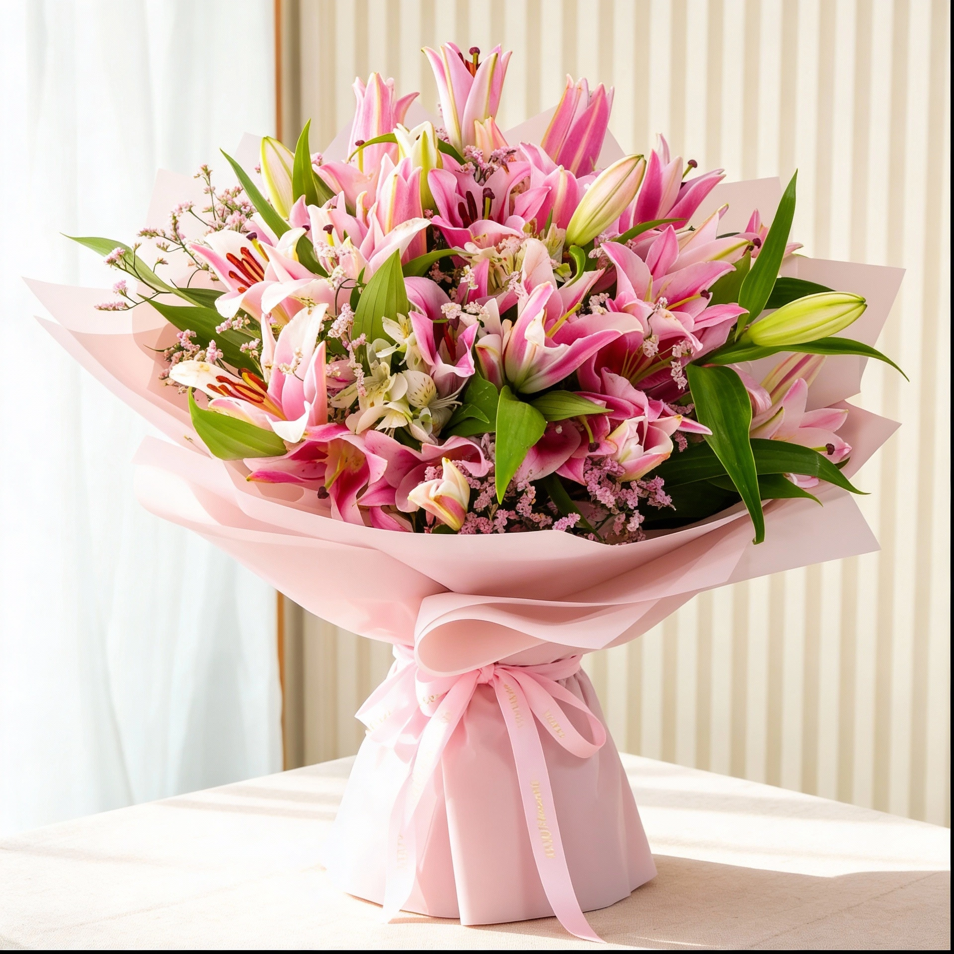 pink lilies pink lilies