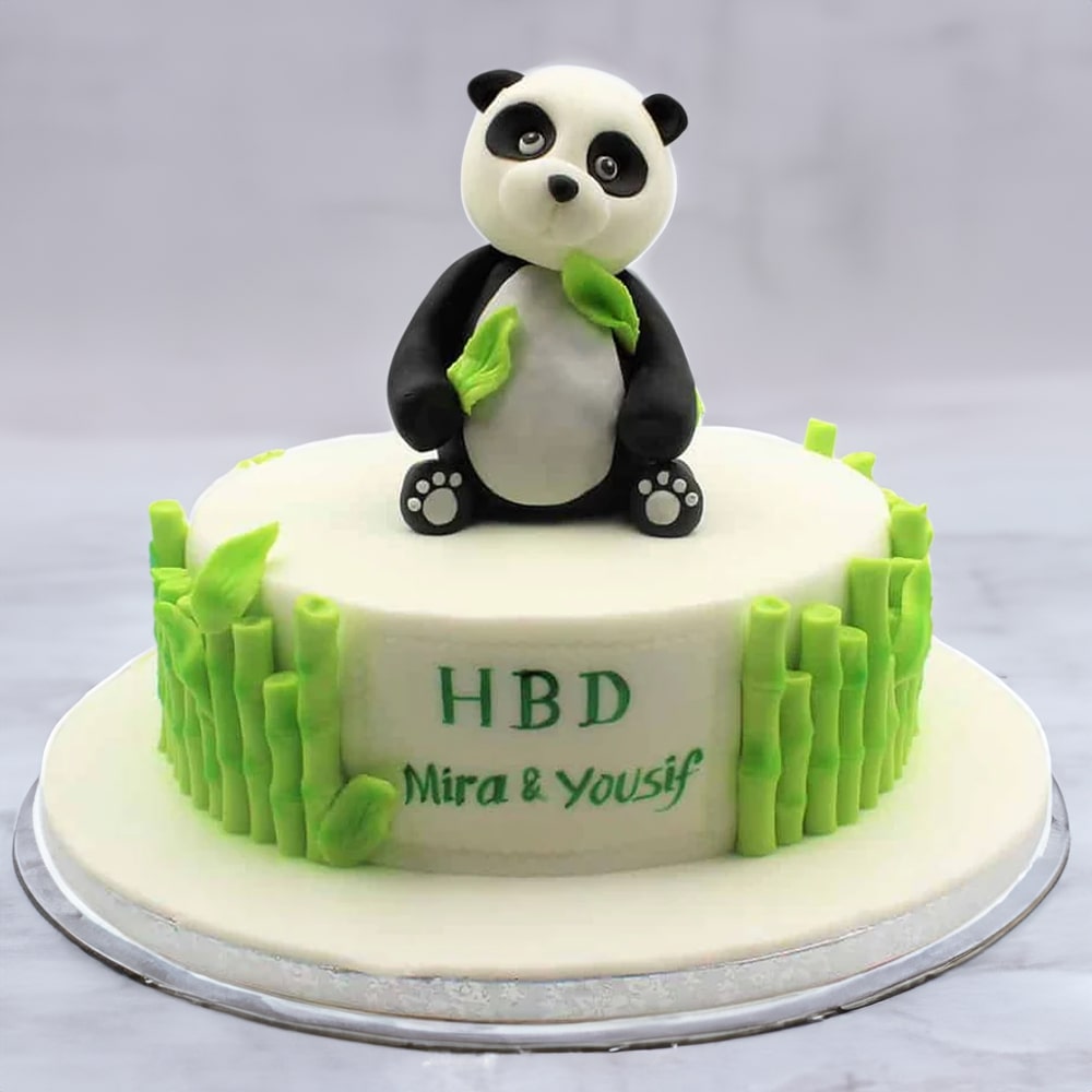 3 kg panda cake